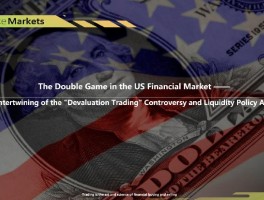 The Double Game in the US Financial Market : The Deep Intertwining of the "Devaluation Trading" Controversy and Liquidity Policy Adjustments