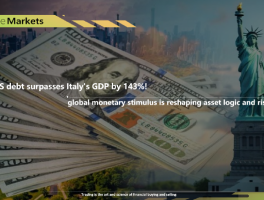 As US debt surpasses Italy's GDP by 143%, global monetary stimulus is reshaping asset logic and risks!